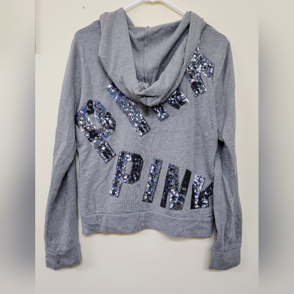 PINK Victoria's Secret Tops - ⛄️2/$17 Bundle. VS PINK Size Medium Zip Up Hoodie